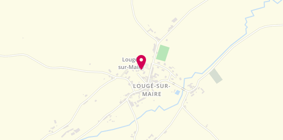 Plan de Au Comptoir de Lougé, Le Bourg, 61150 Lougé-sur-Maire