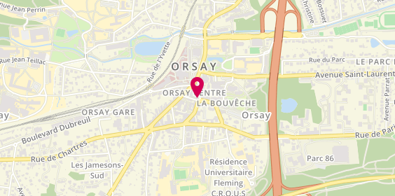 Plan de Autour des Fromages, 16 Rue Boursier, 91400 Orsay