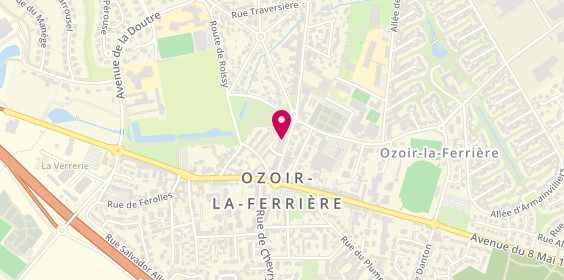Plan de La Fromagerie d'Ozoir, 9 avenue du Général Leclerc, 77330 Ozoir-la-Ferrière