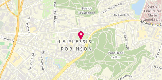 Plan de La Fromagerie Ponpon, 18 Grand'place, 92350 Le Plessis-Robinson