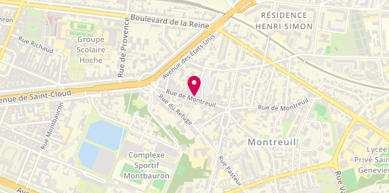 Plan de Crèmerie de Montreuil, 29 Rue de Montreuil, 78000 Versailles