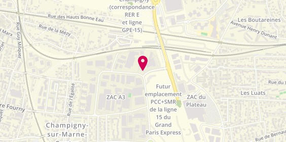 Plan de Candieuropa, 33 Rue Benoît Frachon, 94500 Champigny-sur-Marne