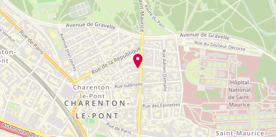 Plan de Fromagerie Ancelot, 29 avenue du Maréchal de Lattre de Tassigny, 94220 Charenton-le-Pont