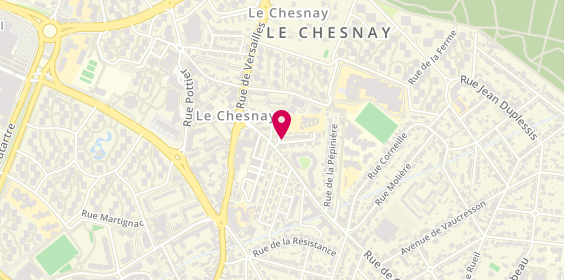 Plan de EL HARDOUM Abdallah, 1 Rue Peupliers, 78150 Le Chesnay