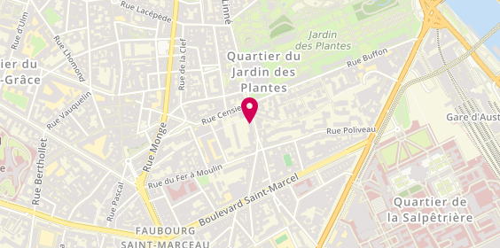 Plan de Fromagerie des 5, 25 Rue Geoffroy-Saint-Hilaire, 75005 Paris