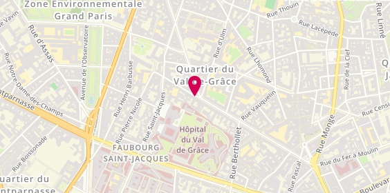Plan de Fromagerie des Feuillantines, 1 Rue des Feuillantines, 75005 Paris