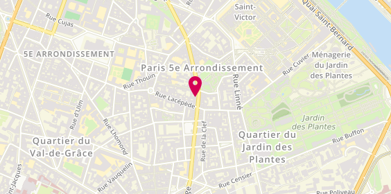 Plan de La Ferme des Arènes, 60 Rue Monge, 75005 Paris