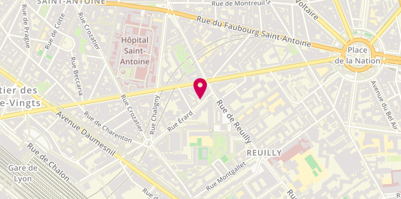 Plan de Fromagerie de Reuilly, 25 Rue Erard, 75012 Paris