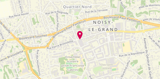 Plan de Tiano Tradition - Fromagerie, Charcuterie, Traiteur, 146 Rue Pierre Brossolette, 93160 Noisy-le-Grand