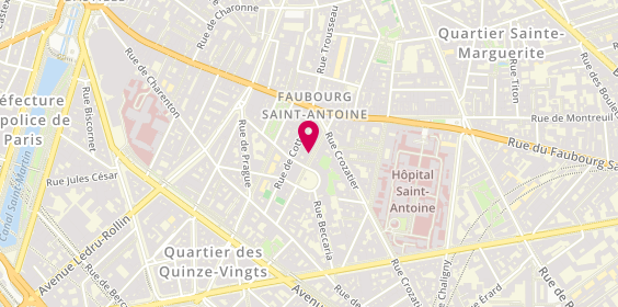 Plan de L'Alpage, 15 Rue d'Aligre, 75012 Paris