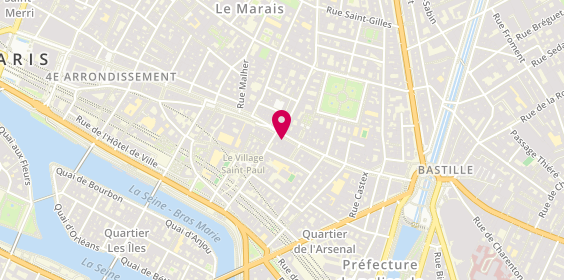 Plan de Fromagerie Saint Charles, 77 Rue Saint Antoine, 75004 Paris