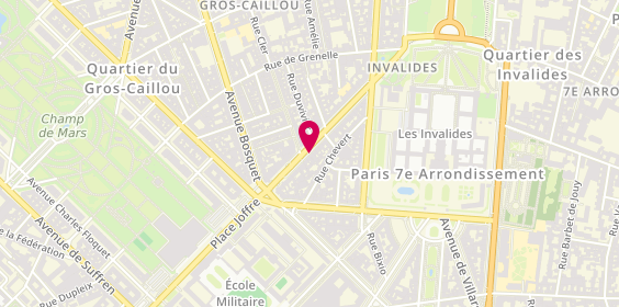Plan de Griffon Fromager Affineur, 23 Bis avenue de la Motte-Picquet, 75007 Paris