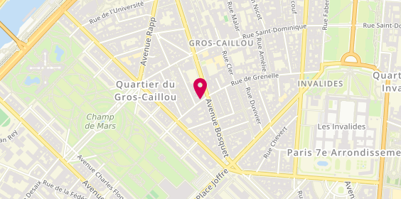 Plan de La Fromagerie de Grenelle, 204 Rue de Grenelle, 75007 Paris