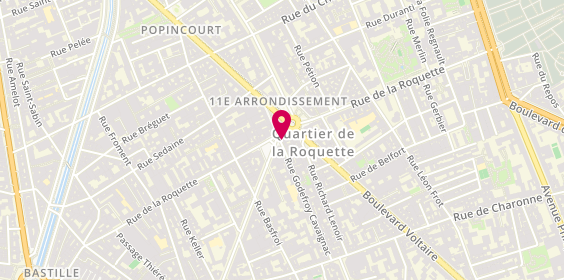 Plan de Corner du Fromager, 130 Rue de la Roquette
56 Rue Godefroy Cavaignac, 75011 Paris