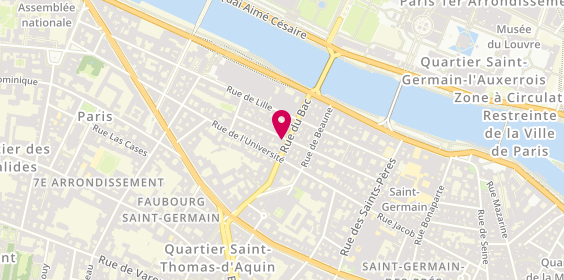 Plan de Affivern, 37 Rue Verneuil, 75007 Paris
