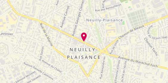 Plan de Laiterie Gilbert Neuilly, 49 avenue du Maréchal Foch, 93360 Neuilly-Plaisance