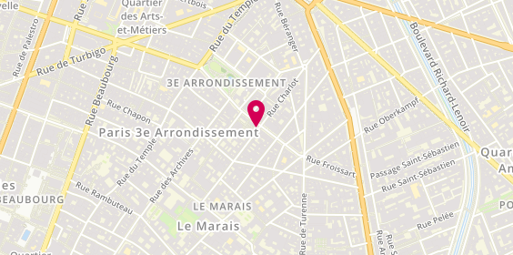 Plan de Fromagerie Jouannault, 39 Rue de Bretagne, 75003 Paris