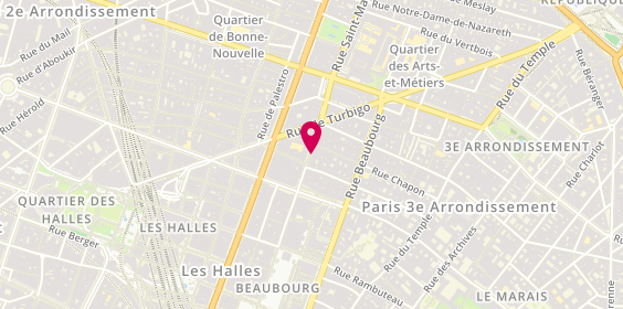 Plan de Épicerie Causses, 222 Rue Saint-Martin, 75003 Paris