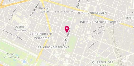 Plan de Hisada France, 47 Rue de Richelieu, 75001 Paris