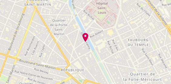 Plan de Épicerie Musicale, 55 Bis Quai de Valmy, 75010 Paris