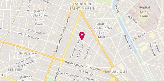 Plan de BOUVET Laurent, 33 Rue du Château d'Eau 31 Et, 75010 Paris