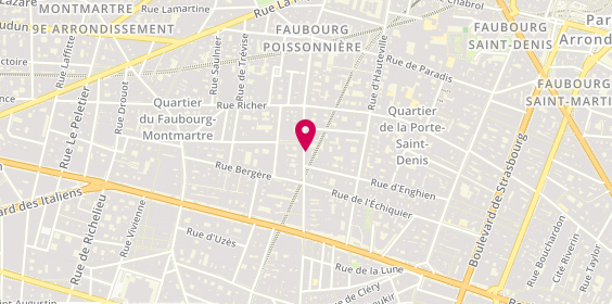 Plan de Julhesparis, 28 Rue du Faubourg Poissonnière, 75010 Paris