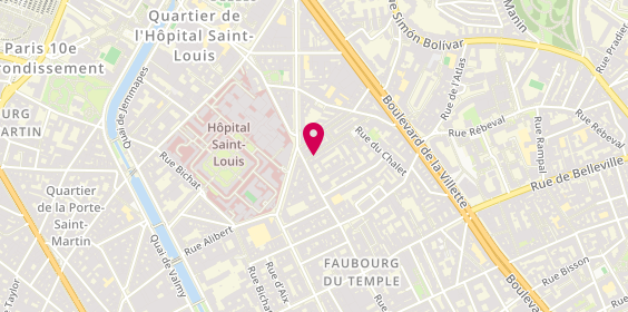Plan de La Tête Dans les Olives, 14 Rue Sainte-Marthe, 75010 Paris