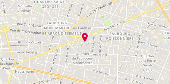 Plan de Fromagerie Beaufils, 20 Rue Cadet, 75009 Paris