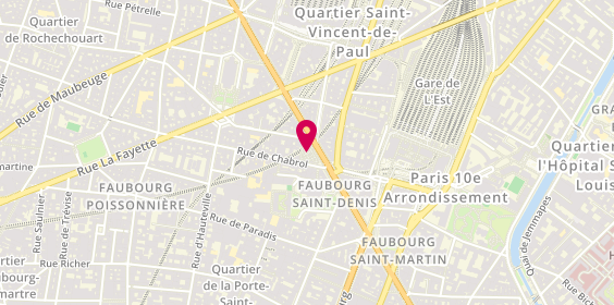 Plan de Ferme Saint Quentin, 85 Bis Boulevard de Magenta, 75010 Paris