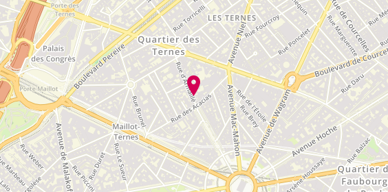 Plan de RV Dégustation, 6 Rue d'Armaillé, 75017 Paris