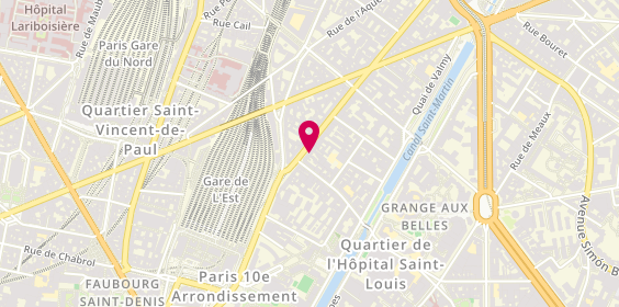 Plan de Fernin, 204 Rue du Faubourg Saint-Martin, 75010 Paris