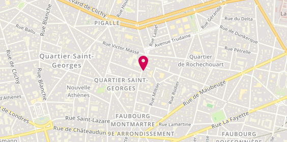 Plan de Fromagerie Pascal Beillevaire, 48 rue des Martyrs, 75009 Paris