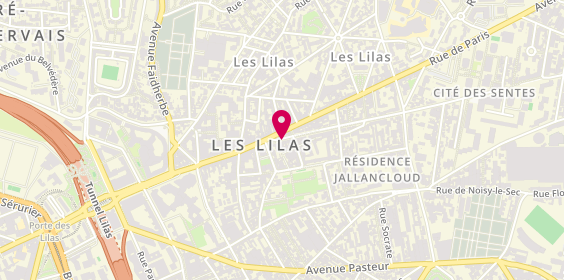 Plan de Fromagerie Saint Charles, 8 Boulevard de la Liberte, 93260 Les Lilas
