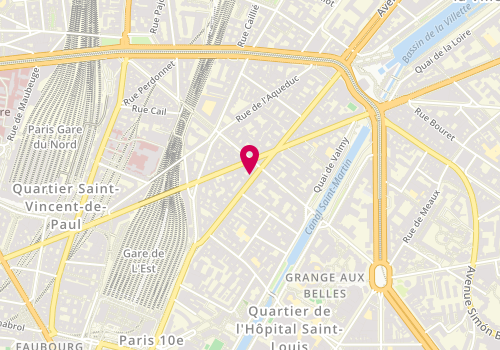 Plan de Fromagerie Saint Charles, 215 Rue du Faubourg Saint Martin, 75010 Paris