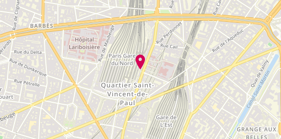 Plan de Epicerie sri-lankaise Exotic Country Store, 187 Rue du Faubourg Saint-Denis, 75010 Paris