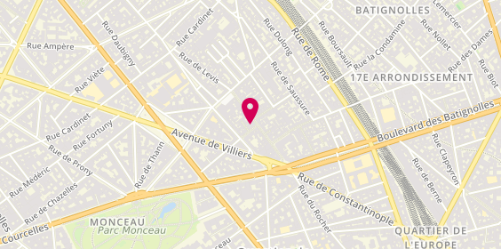 Plan de Fromager Androuet - Terrasse, 23 Rue de la Terrasse, 75017 Paris