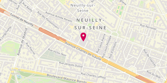 Plan de FRANCONERI Jean-Claude, 108 avenue Charles de Gaulle, 92200 Neuilly-sur-Seine