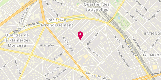 Plan de Fromagerie Dubois et Fils, 80 Rue de Tocqueville, 75017 Paris
