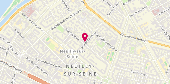 Plan de La Crèmerie de Monsieur Durand, 37 Rue de Chézy, 92200 Neuilly-sur-Seine