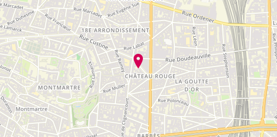 Plan de Novo, 13 Rue Custine, 75018 Paris