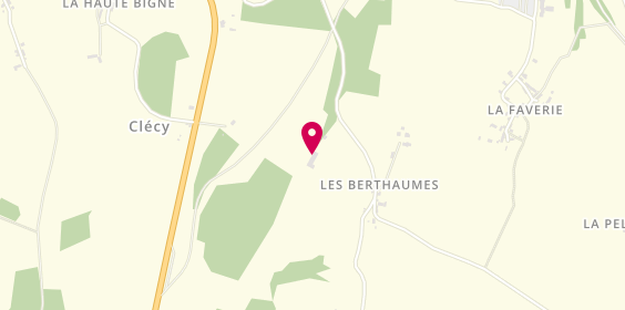 Plan de La bergerie des Ber'Tommes, Les Berthaumes, 14570 Clécy