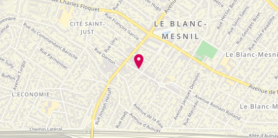 Plan de L'Atelier du Fromager, 17 avenue Pierre et Marie Curie, 93150 Le Blanc-Mesnil