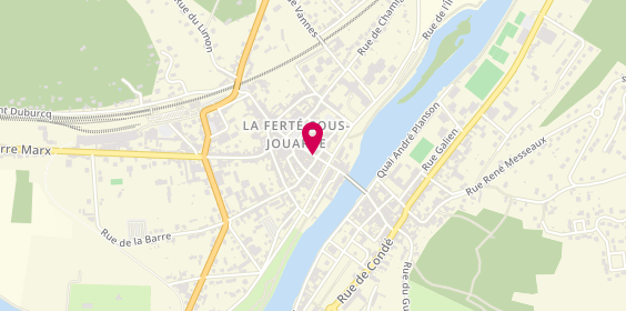 Plan de L'Affine Bouche, 15 Rue des Pelletiers, 77260 La Ferté-sous-Jouarre