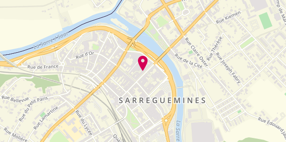Plan de L'Instant Fromage et Vin, 7 Rue Louis Pasteur, 57200 Sarreguemines