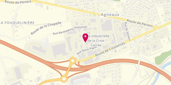 Plan de La Baraque à Fromages, 40 Bis Rue Antoine Lavoisier, 50180 Agneaux