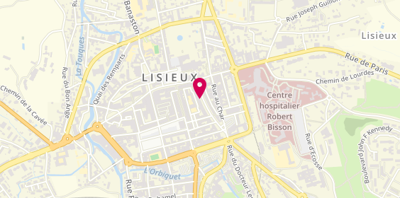 Plan de Fromgi, 22 avenue Victor Hugo, 14100 Lisieux