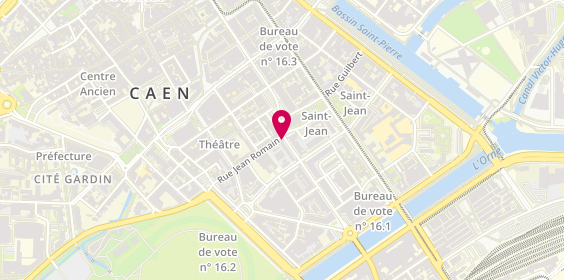 Plan de Aux Fromages de France, 116 Rue Saint-Jean, 14000 Caen