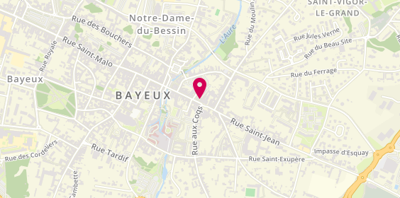 Plan de L'Etabli, 57 Rue Saint-Jean, 14400 Bayeux