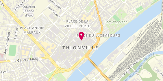Plan de Chez David, 6 Rue du Mersch, 57100 Thionville