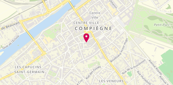 Plan de L'Escale Fromagere, 1 Place du Change, 60200 Compiègne